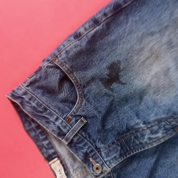 Vintage MADE IN CANADA IKEDA GENUINE CLASSIC Denim Jeans UNISEX DAD STYLE - Picture 7 of 11